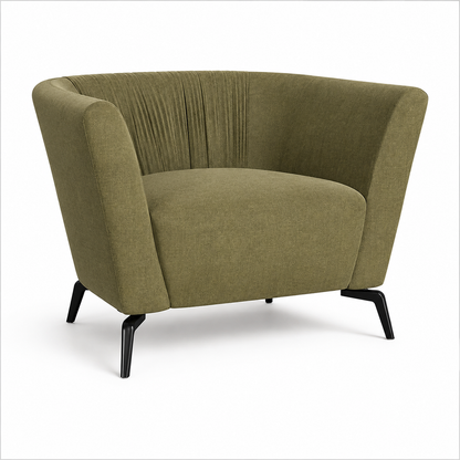 Fiesta Mid-Century Velvet Office Sofa